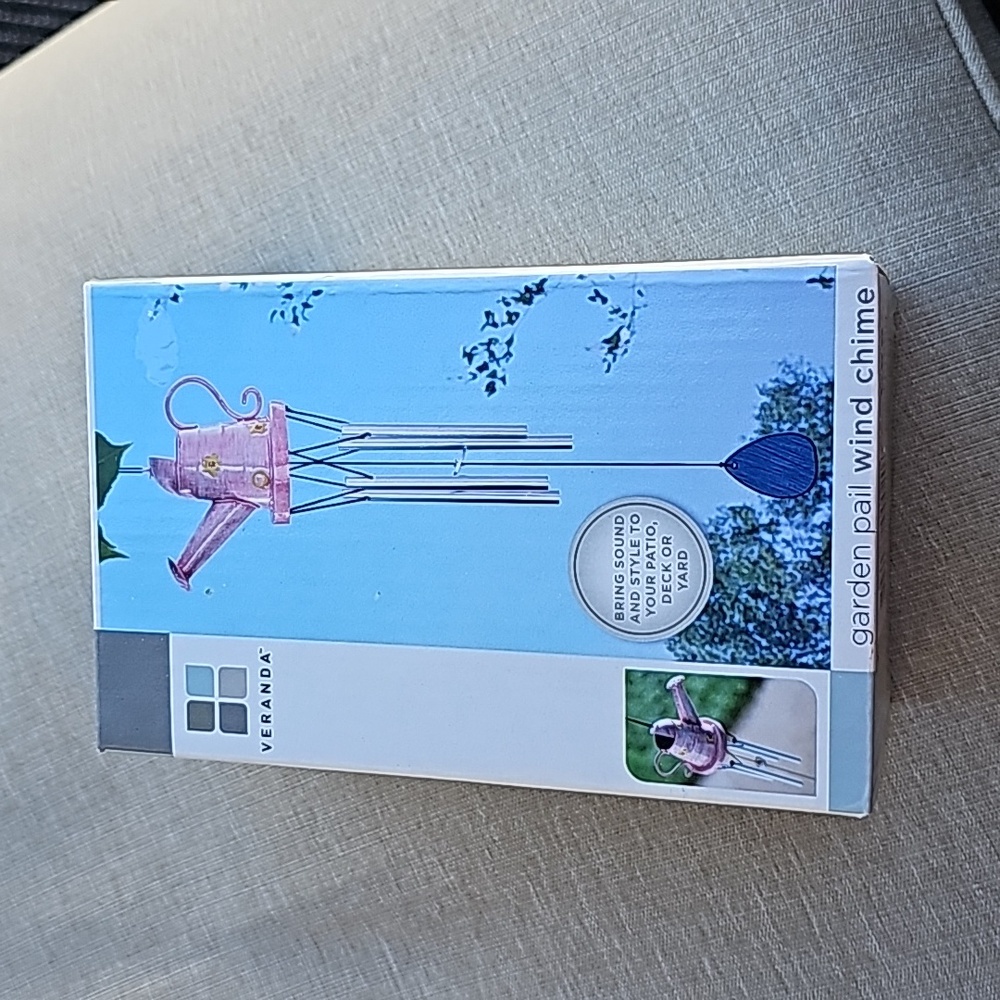 Garden Pail wind chime